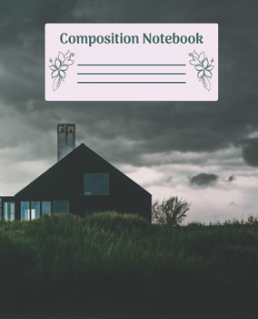 Paperback Composition Notebook: Wide Ruled Notebooks Paper - Composition Notebook (Diary, Journal) 7.5x9.25in 110 Pages Wide Ruled Notebooks Paper Book