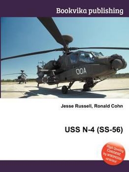 Paperback USS N-4 (Ss-56) Book