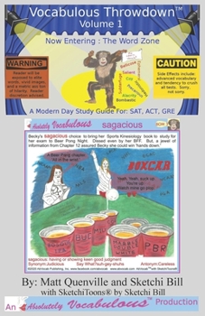 Paperback Vocabulous Throwdown: Volume 1 Book