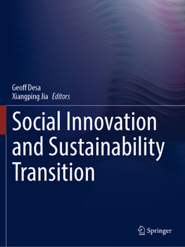 Paperback Social Innovation and Sustainability Transition Book