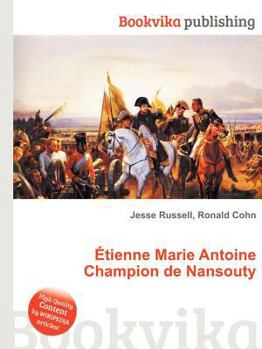 Paperback Etienne Marie Antoine Champion de Nansouty Book