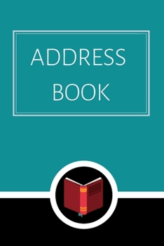 Paperback Address Book: Large Print Phone Book & Adresses Book with Tabs [Large Print] Book