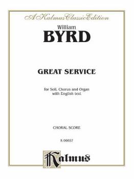 Paperback Great Service: Choral Score Book