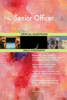 Paperback Senior Officer Critical Questions Skills Assessment Book
