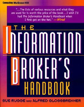 Paperback The Information Broker's Handbook Book