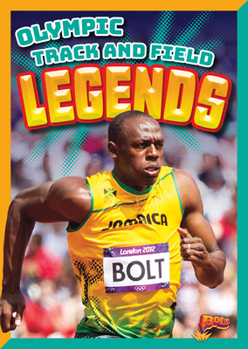 Library Binding Olympic Track and Field Legends Book