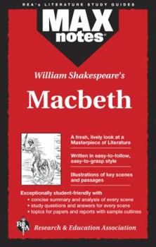 Paperback Macbeth (Maxnotes Literature Guides) Book