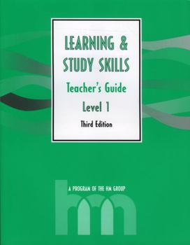 Paperback Level I: Teacher's Guide: hm Learning & Study Skills Program Book