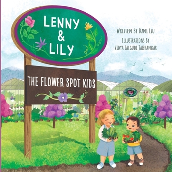 Paperback Lenny & Lily The Flower Spot Kids Book