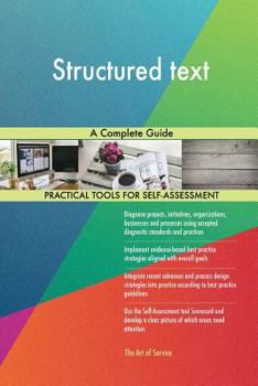 Paperback Structured text A Complete Guide Book