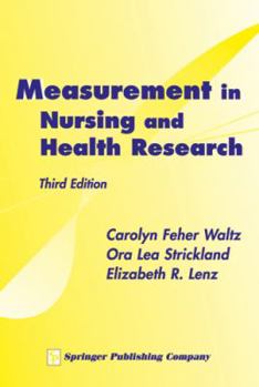 Hardcover Measurement in Nursing and Health Research Book