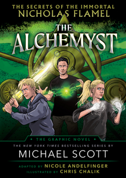 Paperback The Alchemyst: The Secrets of the Immortal Nicholas Flamel Graphic Novel Book