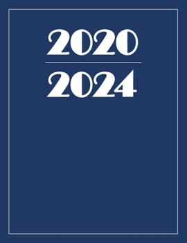 2020 2024: 5 Years - 60 Monthly Planner. Ideal for Any Use - January 2020 - December 2024 with Calendar, Planner Field Trips, Birthdays, To Do List, ... Sketches and Doodles (Planner and Calendar)