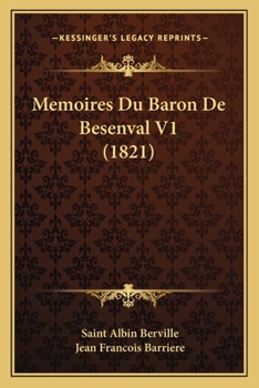 Paperback Memoires Du Baron De Besenval V1 (1821) [French] Book