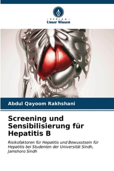 Paperback Screening und Sensibilisierung für Hepatitis B [German] Book