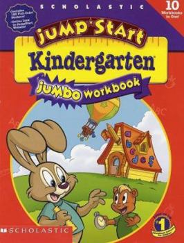 Paperback Jumpstart Kindergarten: Jumbo Workbook (jan) Book