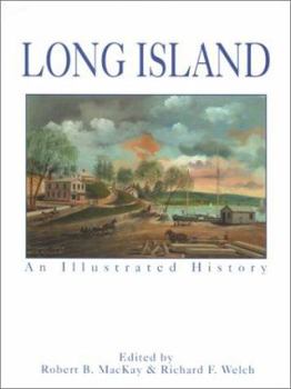 Hardcover Long Island: An Illustrated History Book