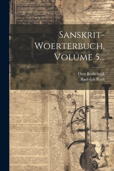 Paperback Sanskrit-woerterbuch, Volume 5... [Sanskrit] Book