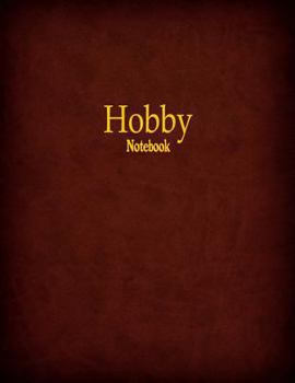 Paperback Hobby Notebook: 1/2 Inch Hexagonal Graph Ruled, 120 Pages, 8.5" x 11" Book