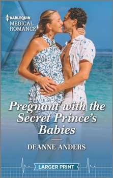 Mass Market Paperback Pregnant with the Secret Prince's Babies [Large Print] Book