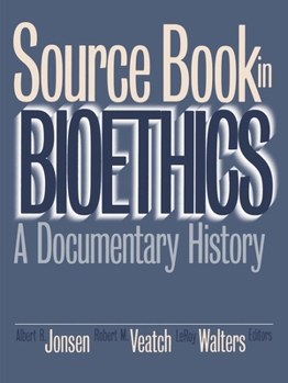 Paperback Source Book in Bioethics Book