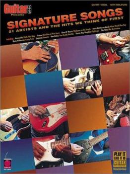 Paperback Guitar One Presents Signature Songs Book