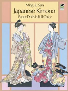 Paperback Japanese Kimono Paper Dolls Book