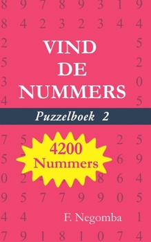 Paperback VIND DE NUMMERS Puzzelboek 2 [Dutch] Book