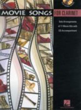 Paperback Movie Songs for Clarinet Book