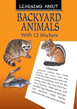 Paperback Learning about Backyard Animals Book
