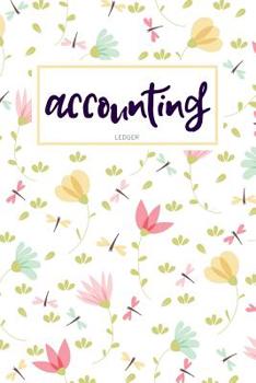 Paperback Accounting Ledger: Simple Ledger Cash Book, Accounting Ledger for Small Business, Ledger Notebook, Expense Record Book