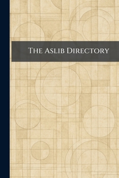 Paperback The Aslib Directory Book