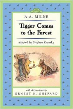 Hardcover Tigger Comes to the Forest: Winnie-The-Pooh Easy-To-Read Book