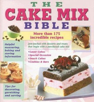 Hardcover The Cake Mix Bible Book