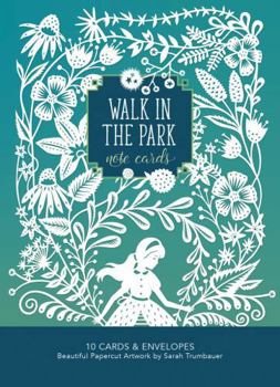 Cards Walk in the Park Note Cards: 10 Cards & Envelopes Artwork by Sarah Trumbauer Book