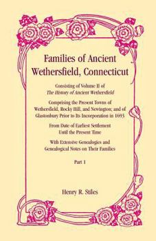 Paperback Families of Ancient Wethersfield, Connecticut Book
