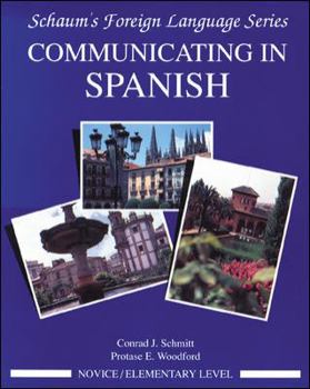 Paperback Communicating in Spanish (Novice Level) Book