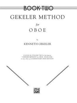 Paperback Gekeler Method for Oboe ~ Book Two Book