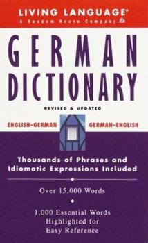 Mass Market Paperback Basic German Dictionary: German-English, English-German Book