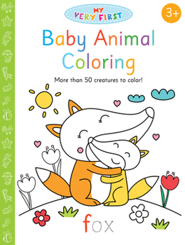 Paperback Baby Animal Coloring Book