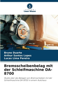 Paperback Bremsscheibenbelag mit der Schleifmaschine DA-8700 [German] Book