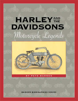 Paperback Harley and the Davidsons: Motorcycle Legends Book