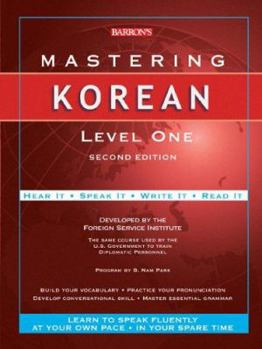 Paperback Mastering Korean Book