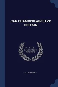 Can Chamberlain Save Britain