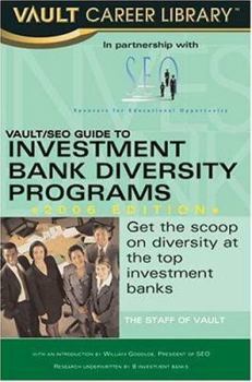Paperback Vault/Seo Guide to Investment Bank Diversity Programs Book