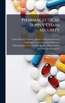 Hardcover Pharmaceutical Supply Chain Security Book