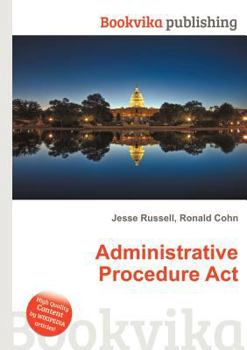 Paperback Administrative Procedure ACT Book