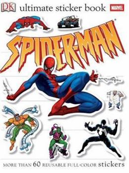 Paperback Ultimate Sticker Book: Spider-Man Book