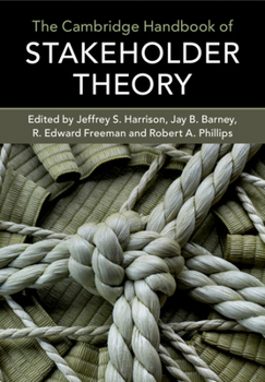 Paperback The Cambridge Handbook of Stakeholder Theory Book