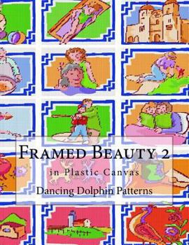 Paperback Framed Beauty 2: in Plastic Canvas Book